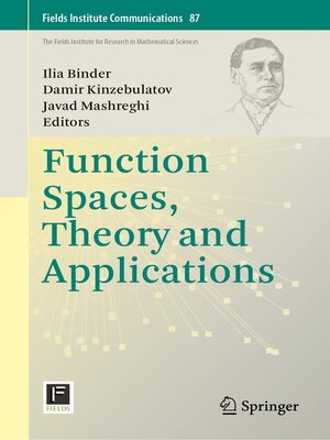 cover image of Function Spaces, Theory and Applications